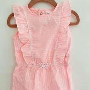 Striped Baby Romper 6 months